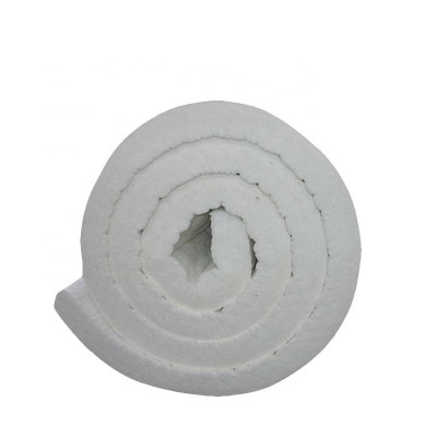 The furnace insulation material is 25 mm thick biosoluble ceramic fiber felt